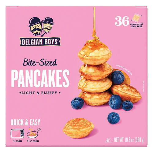 Light & Fluffy Bite Sized Pancakes, 10.6 oz