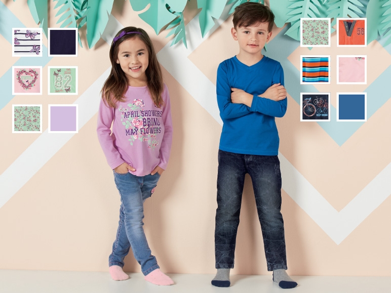 LUPILU Boys Long-Sleeved Tops