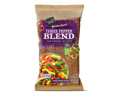 Season's Choice Three Pepper or Three Pepper & Onion Blend