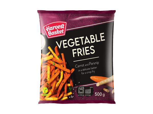 Pommes frites de légumes