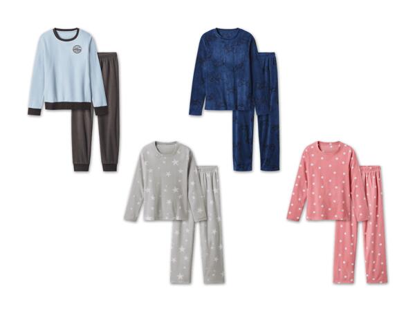 Kinder Fleece-Pyjama