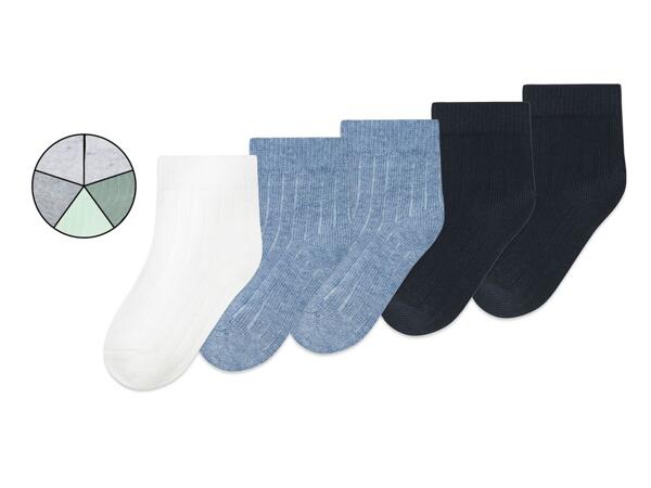 Baby Socks, 5 pairs