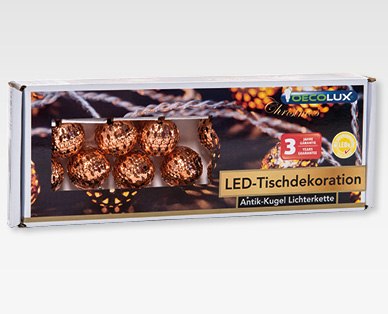 Décoration de table avec LED OECOLUX(R)
