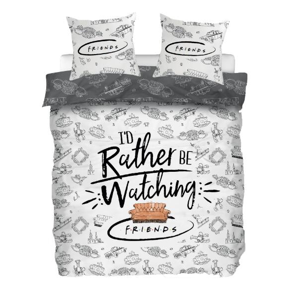 Housse de couette Friends, 2 pers.