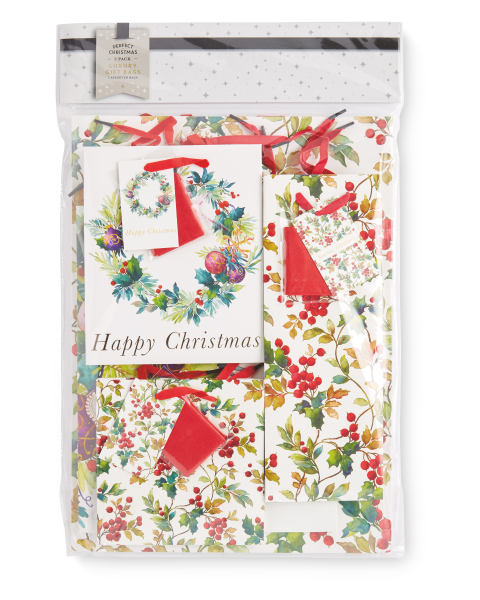Christmas Gift Bags 5-Pack