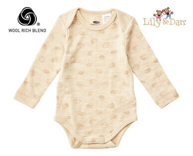 Merino Wool Blend Infant Long Sleeve Bodysuit or Leggings