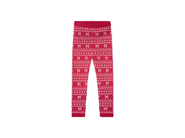 Girls' Christmas Leggings