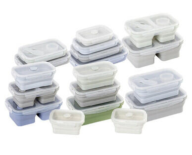 CROFTON(R) 
 SET DI LUNCH BOX IN SILICONE RIPIEGABILI