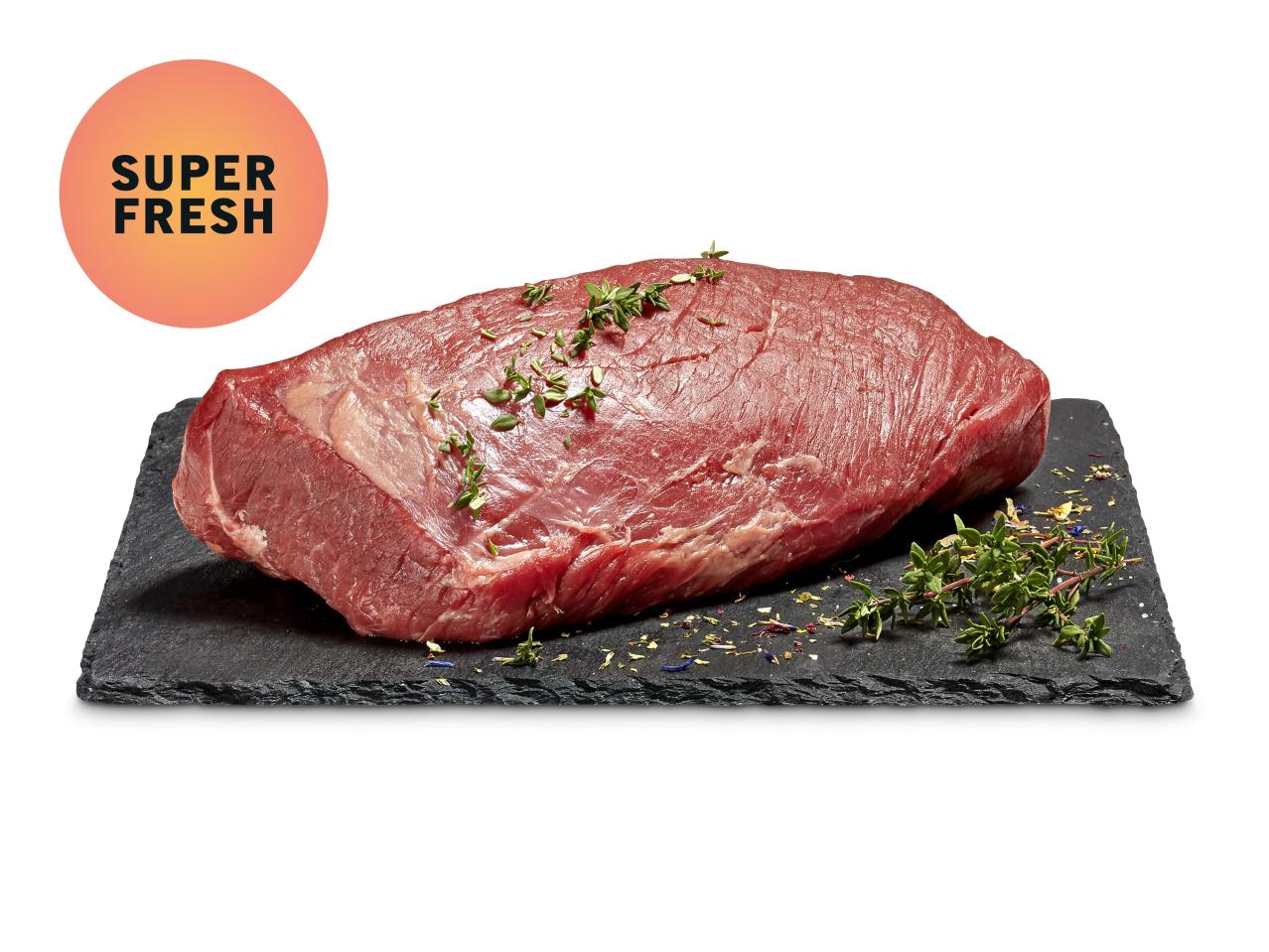 Rumsteck de bœuf à la pièce