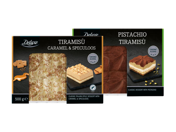 Caramel & Speculoos or Pistachio Tiramisù