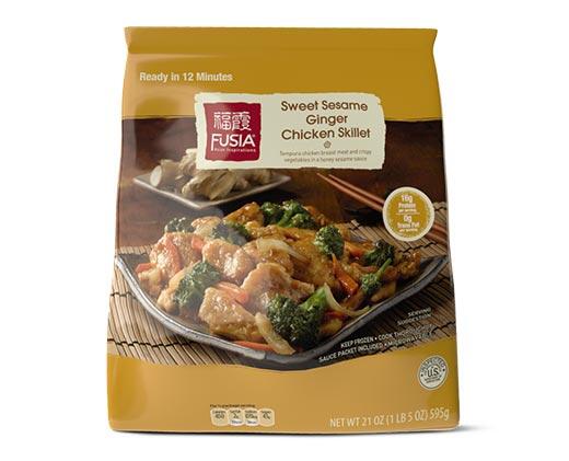 Fusia Asian Inspirations 
 Sweet Teriyaki or Sesame Ginger Chicken Skillet