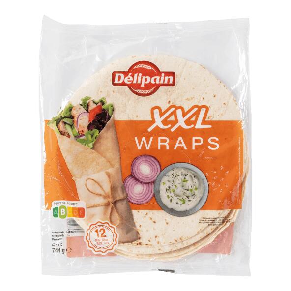 DÉLIPAIN(R) 				Wraps, 12 st.
