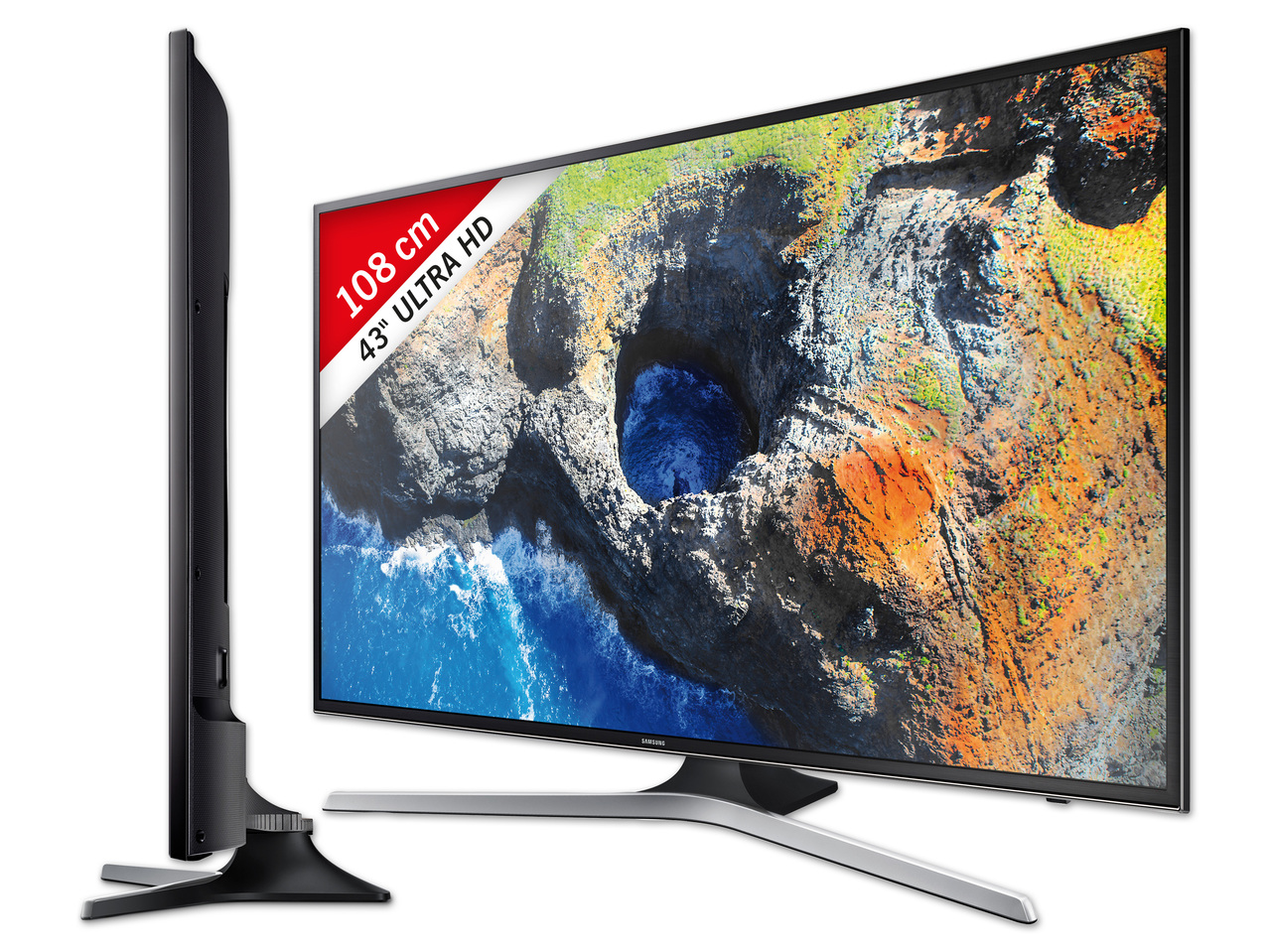SAMSUNG(R) 43" ULTRA HD SMART TV UE43MU6190 (108 CM)