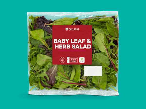 Oaklands Baby Leaf & Herb Salad