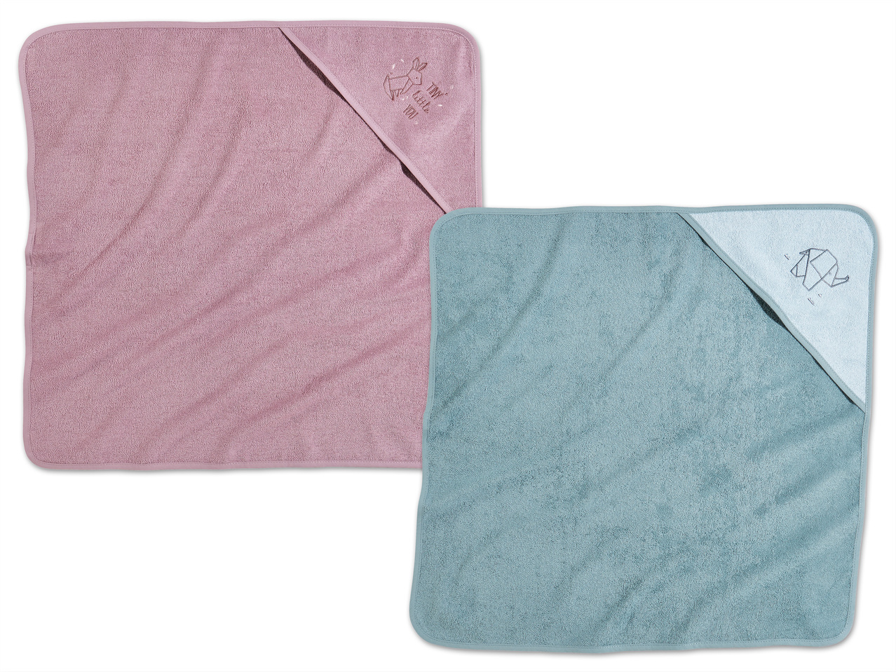LUPILU(R)PURE COLLECTION Baby Dreieckstuch mit Kapuze