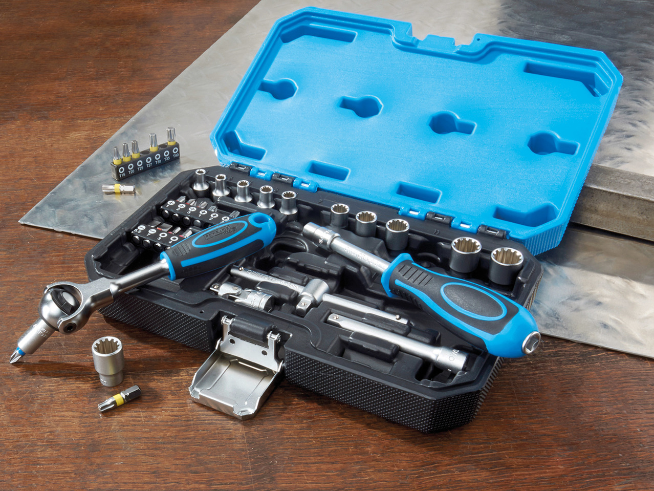 Powerfix Profi 270° Ratchet Set1