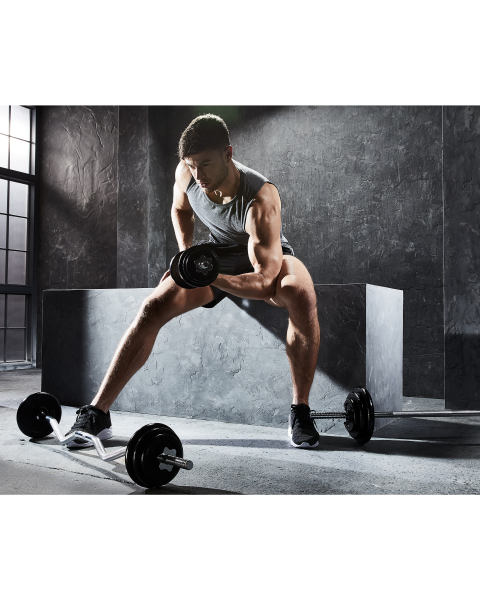 Crane Curl Barbell Set