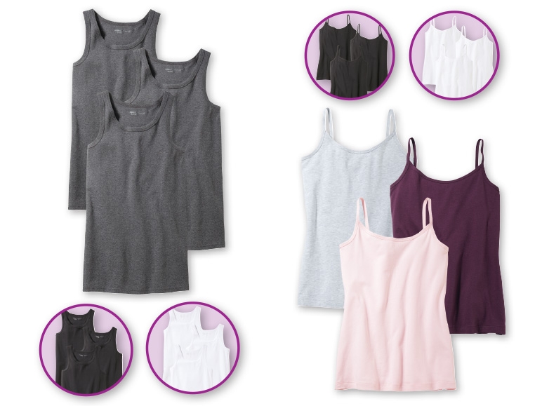 ESMARA LINGERIE/LIVERGY Ladies' or Men's Vests