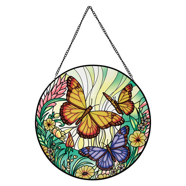 Belavi Butterfly Glass Sun Catcher