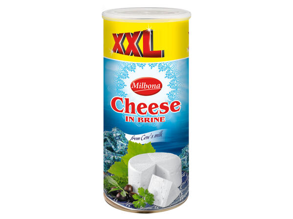 Weichkäse in Salzlake
