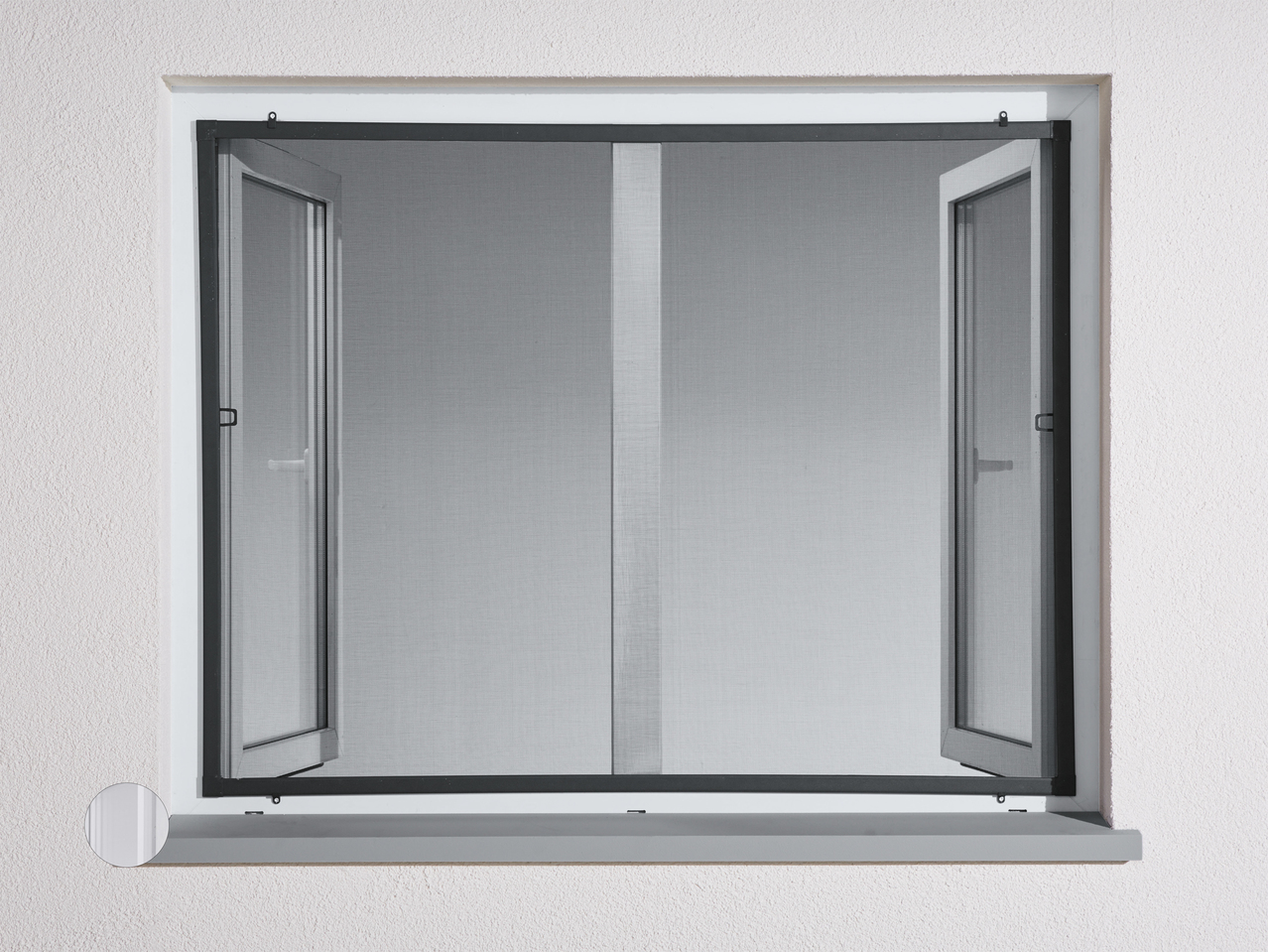 Moustiquaire pour fenêtre en aluminium
