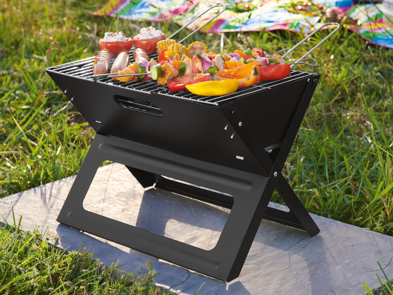 Barbecue pliable pour pique-nique