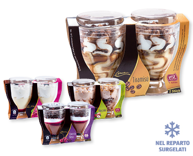 Dessert con gelato GRANDESSA