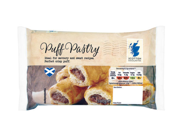 Scottish Favourites Puff Pastry Block