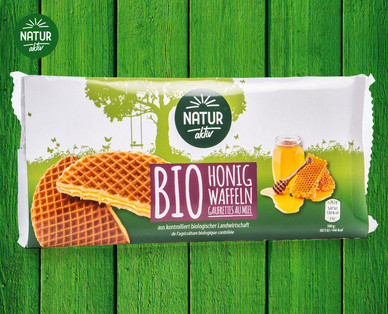 NATUR AKTIV Bio-Honigwaffeln