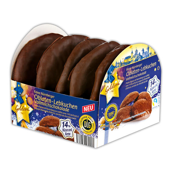 Feine Nürnberger Oblaten-Lebkuchen