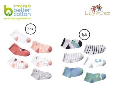 Infant Socks 6pk