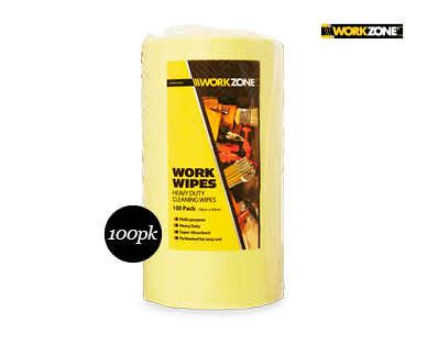 Heavy Duty Work Wipes 100pk