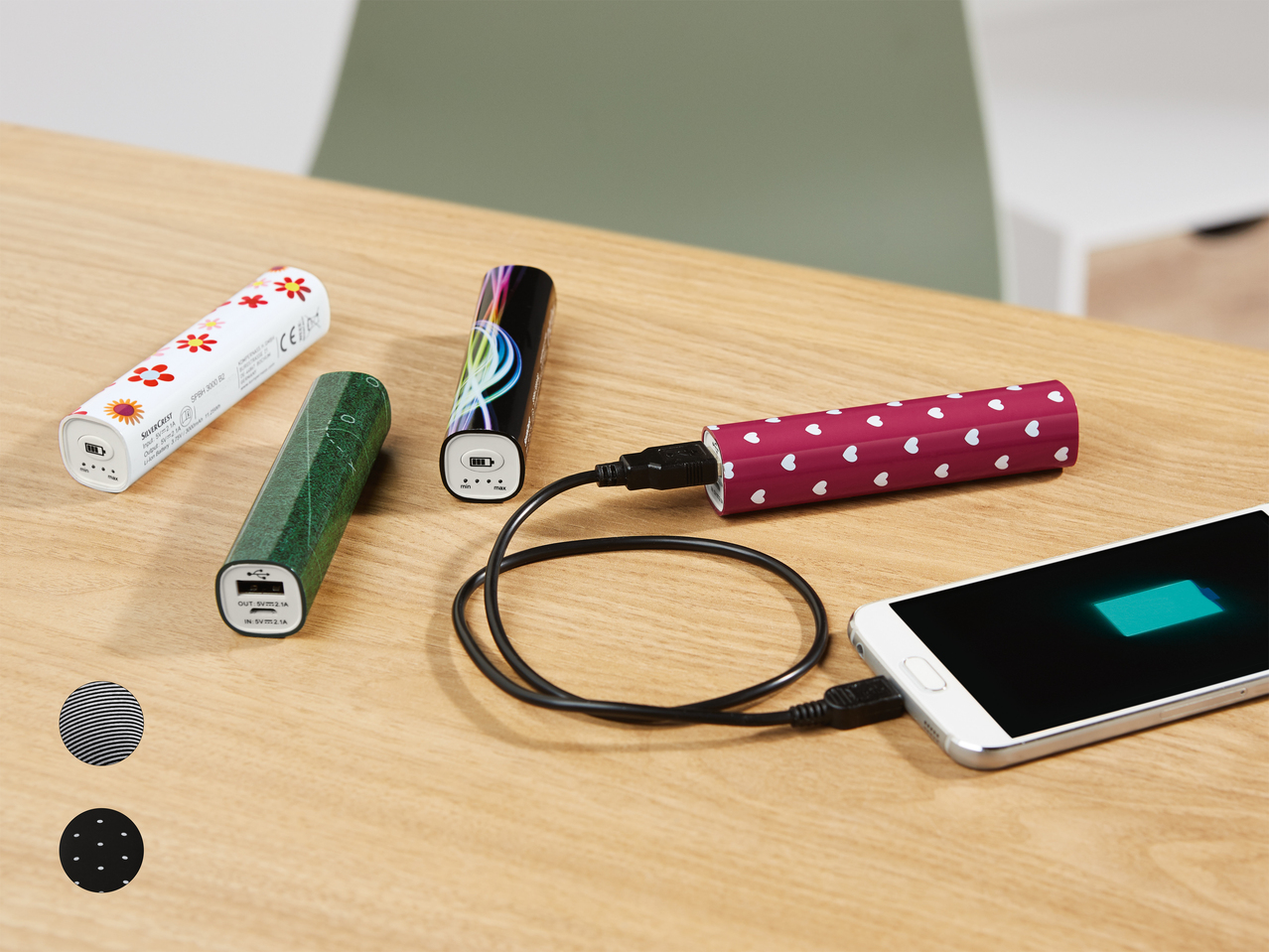 Chargeur powerbank design