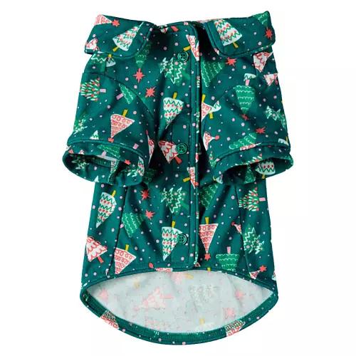 Holiday Pet Pajamas - Christmas Tree, L