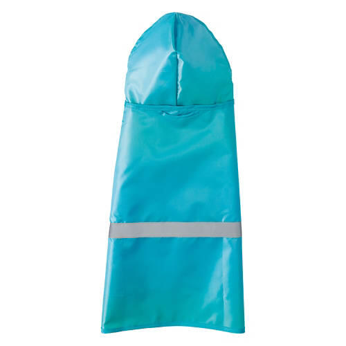 Reversible Pet Rain Jacket - Rainbow, M