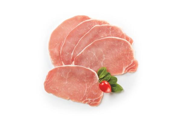 Thin Pork Loin Slices