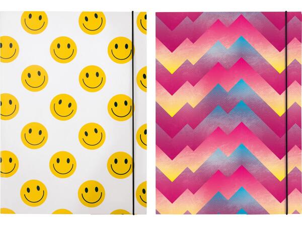 A3 Folders, 2 pieces or A4 Folders, 3 pieces