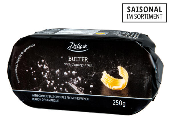 Butter mit Camargue Meersalz