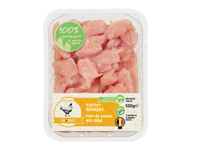 Kipfiletblokjes