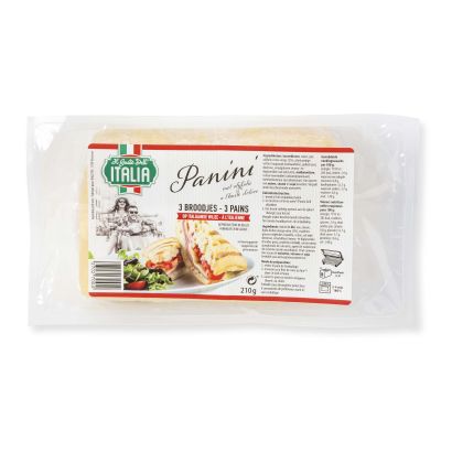 Paninibroodjes, 3 st.