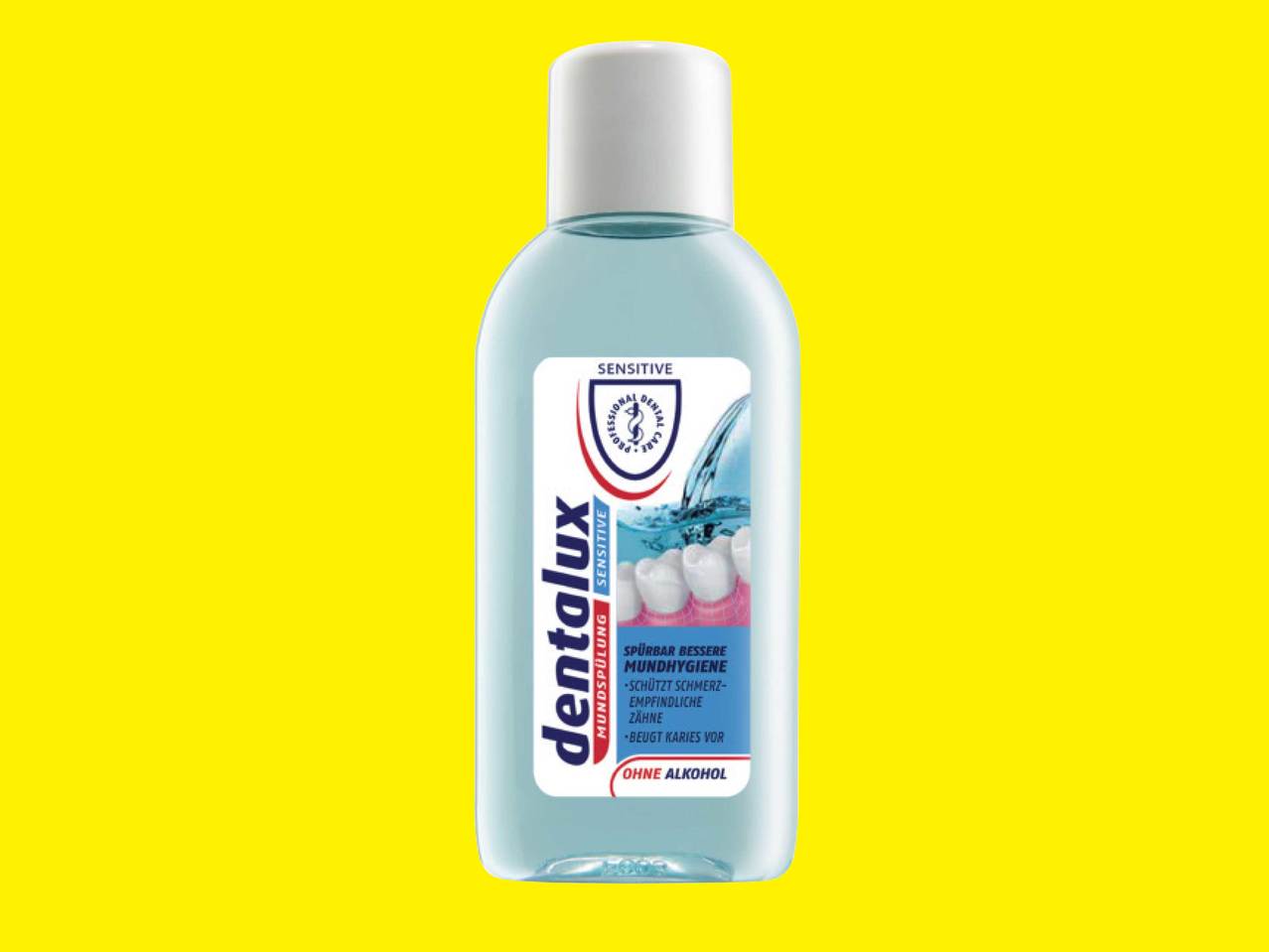 DENTALUX(R) Mini Mouthwash Sensitive