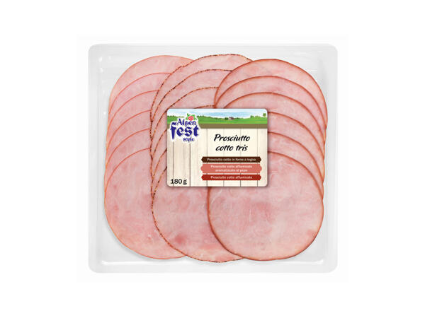 Cooked Ham selection