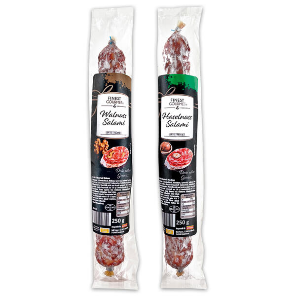 Walnuss-/ Haselnuss Salami