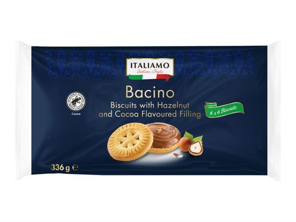 Italiamo Biscuit Bacino With Hazelnut Filling