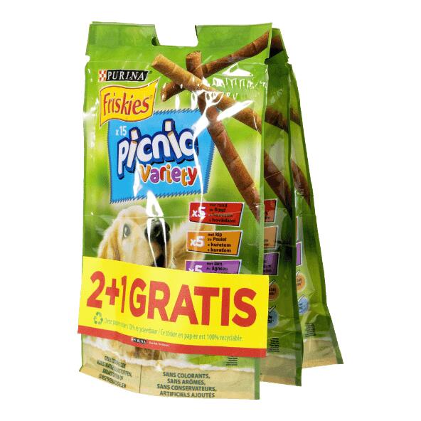 FRISKIES(R) 				Hundesnacks, 3er-Packung
