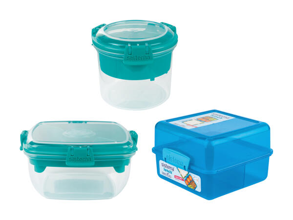 Boîte repas Sistema