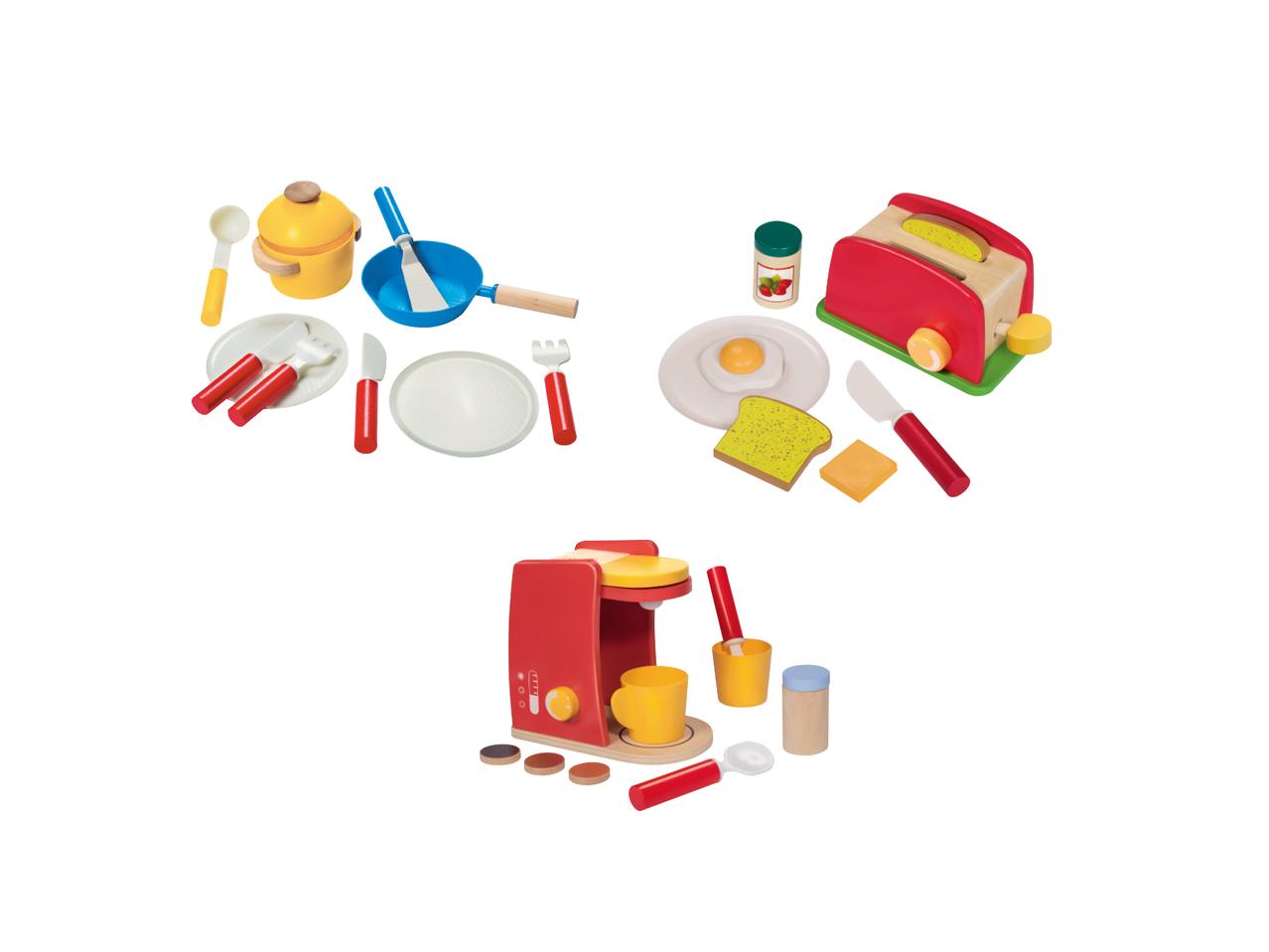PLAYTIVE JUNIOR Wooden Kitchen Utensils Set