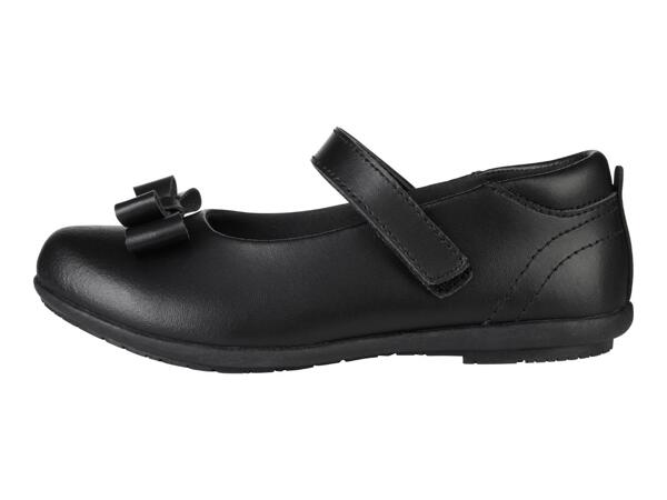 Kids' Leather School Shoes With Bow