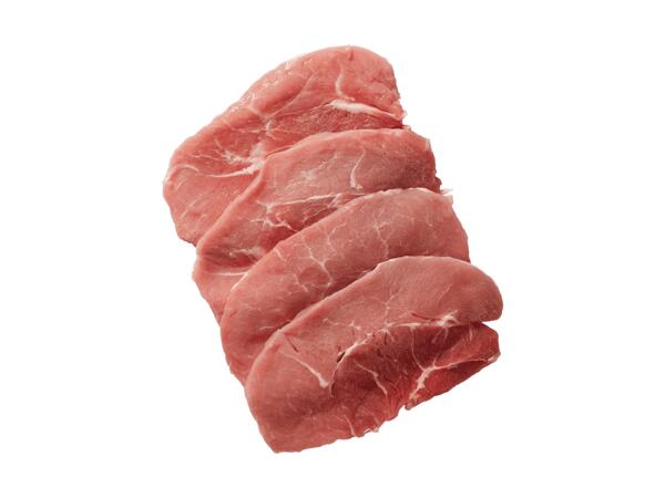 Escalopes de jambon de porc