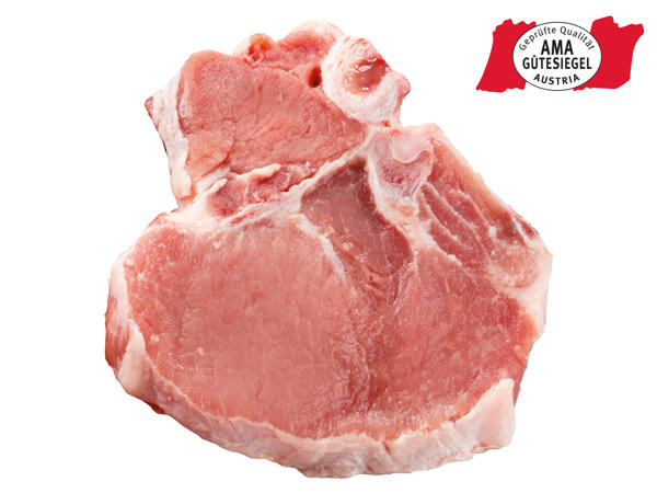 Frisches T-Bone Steak vom Schwein